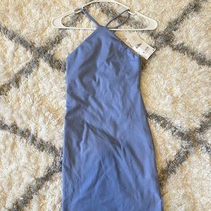 Zara cross neck halter top